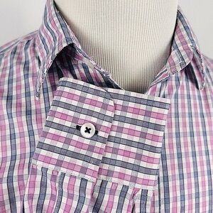 UNTUCKit Long Sleeve Plaid Shirt Size L